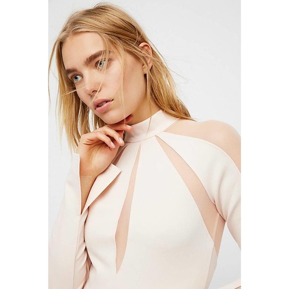 NWOT FREE PEOPLE MONARCH TOP, sz L - Picture 3 of 7